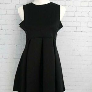 SHEIN Black A-line Dress Sleeveless w/ Pleats S